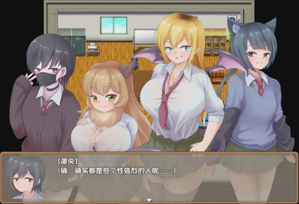 图片[1]-[RPG/汉化] 登入魅魔学生会 1.0 PC+安卓汉化版游戏中文版下载|无需安装解压即玩-兔游宝库