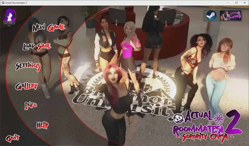 [SLG/汉化] 实际室友2-联谊会崩溃 Actual Roommates 2 – Sorority Crash [Ch.1 Public]游戏中文版下载|无需安装解压即玩-兔游宝库