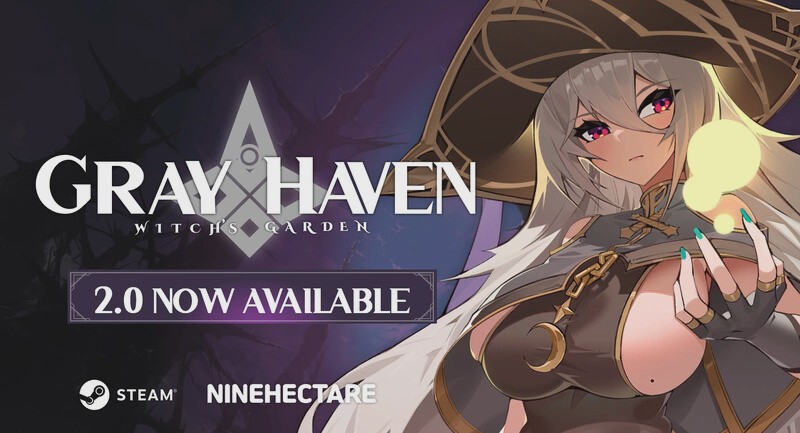 图片[1]-[动作ARPG] 灰色乐园（Gray Haven : Witch’s Garden）v3.1.1 官方中文7G游戏中文版下载|无需安装解压即玩-兔游宝库