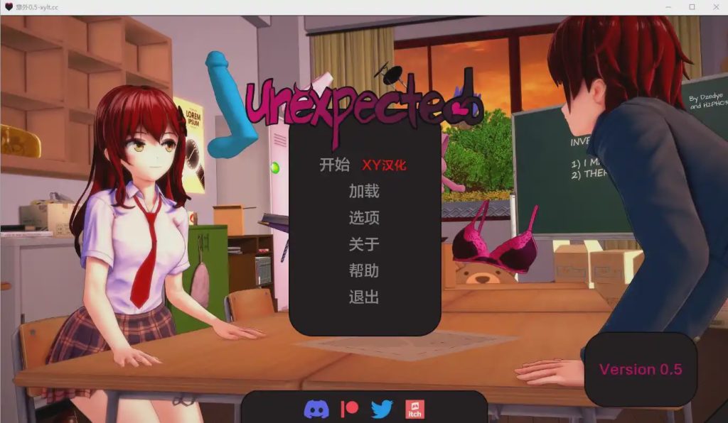 图片[1]-[SLG/汉化] 意外 意想不到 Unexpected v0.5 PC+安卓汉化版 3.7G游戏中文版下载|无需安装解压即玩-兔游宝库