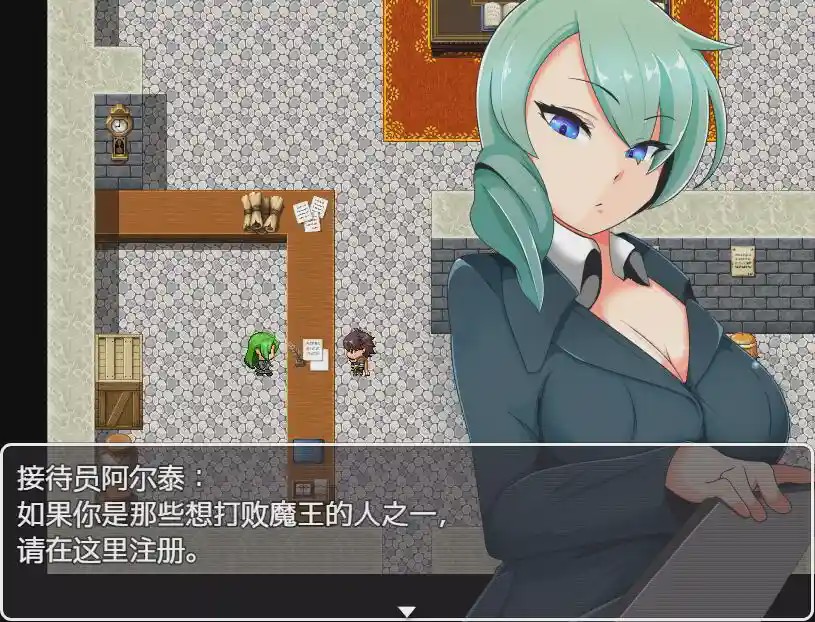 图片[1]-[RPG/汉化] 坚强无力抵抗的NPC1.0 PC+安卓汉化版游戏中文版下载|无需安装解压即玩-兔游宝库