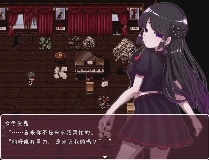 图片[1]-[ACT/汉化] 女学生幽灵退治 女学生の幽霊を退治しようっ! V1.01 AI汉化版游戏中文版下载|无需安装解压即玩-兔游宝库