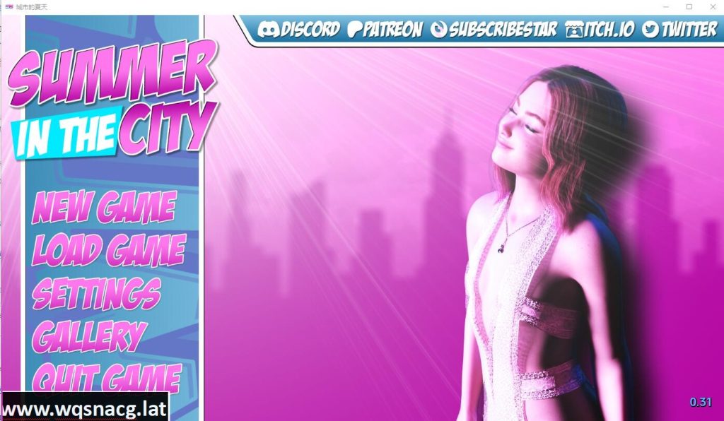 图片[1]-[欧美SLG/汉化] 城市的夏天Summer in the City v0.82 PC+安卓汉化版游戏中文版下载|无需安装解压即玩-兔游宝库