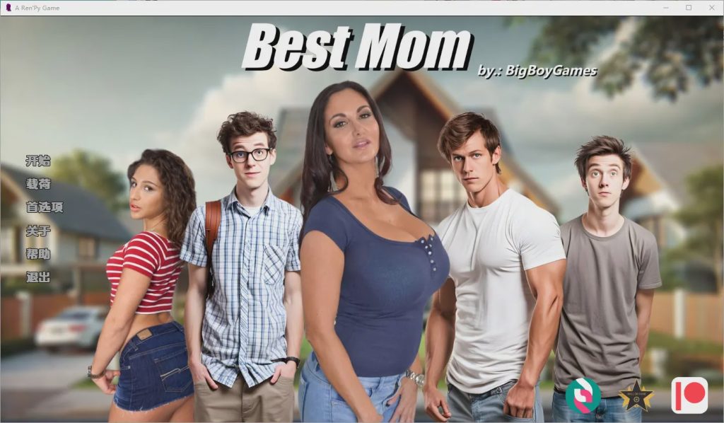 图片[1]-[SLG/汉化] 最佳妈妈 Best Mom v0.9 PC+安卓汉化版游戏中文版下载|无需安装解压即玩-兔游宝库