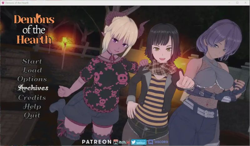 [SLG/中文] 炉膛恶魔 Demons of the Hearth v0.8 PC+安卓汉化版 5.5G游戏中文版下载|无需安装解压即玩-兔游宝库