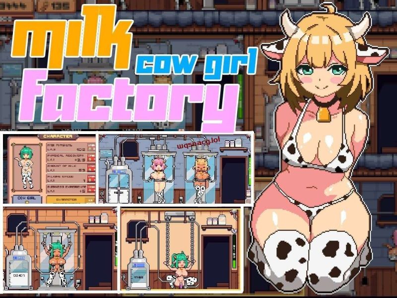 [经营SLG/像素动态/PC] 牛奶牛女孩工厂 MilkFactory 官方英文版1.47G游戏中文版下载|无需安装解压即玩-兔游宝库