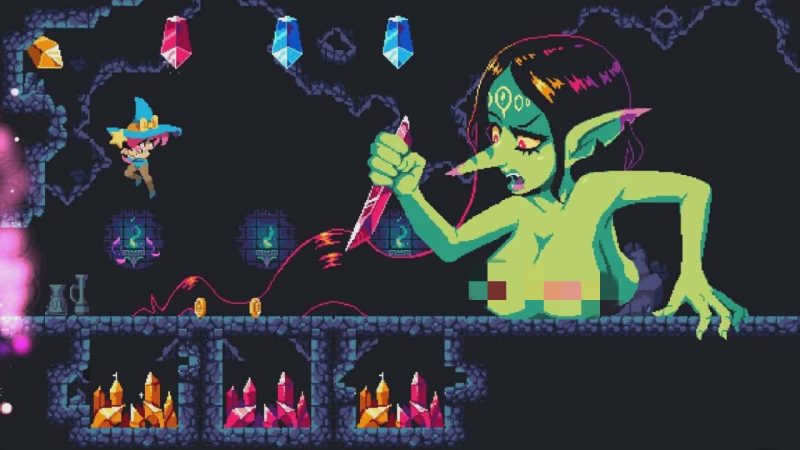 [动作ACT/像素动态] 翻转女巫 FlipWitch – Forbidden Sex Hex v1.5 官方中文版 3.2G游戏中文版下载|无需安装解压即玩-兔游宝库