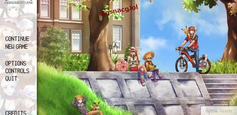 图片[1]-[SLG/同人] 宝可梦学院：生命永恒 Pokemon Academy Life Forever v8.15b.2024 PC+安卓 汉化版 [1.3G]游戏中文版下载|无需安装解压即玩-兔游宝库