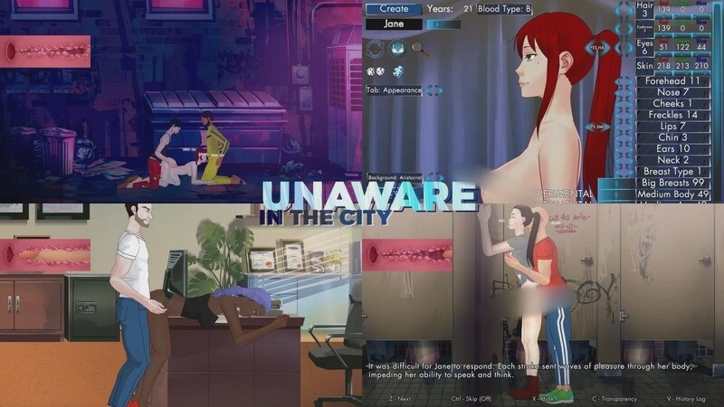 [沙盒SLG/NTR] 城市中的无意识者（Unaware in the City）V39a PC+安卓 机翻汉化游戏中文版下载|无需安装解压即玩-兔游宝库