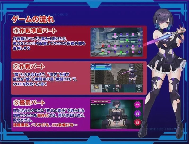 [回合RPG/战斗H] 聖隷戦姫クロエ～「最強」が権力に沈むまで PC+安卓汉化版游戏中文版下载|无需安装解压即玩-兔游宝库