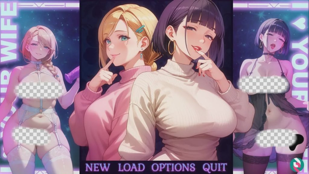 图片[1]-[SLG/AI生成/PC] 我爱你的老婆 I Love Your Wife v0.1 中文汉化 1G游戏中文版下载|无需安装解压即玩-兔游宝库