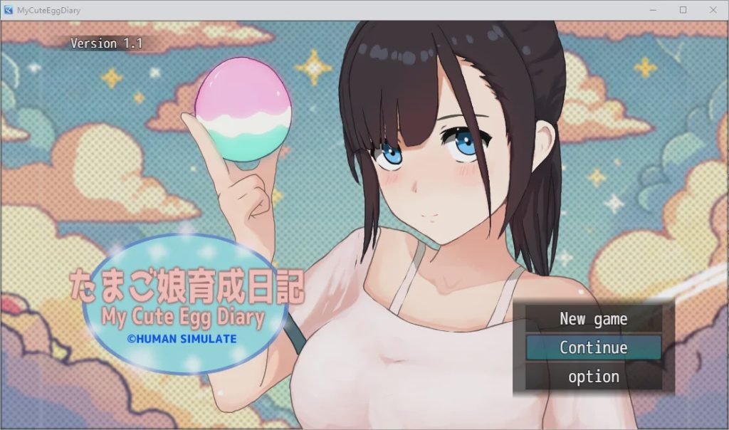 图片[1]-[SLG/汉化] 我的可爱蛋日记 たまご娘育成日記My Cute Egg Diary V1.1 官方中文版+存档游戏中文版下载|无需安装解压即玩-兔游宝库