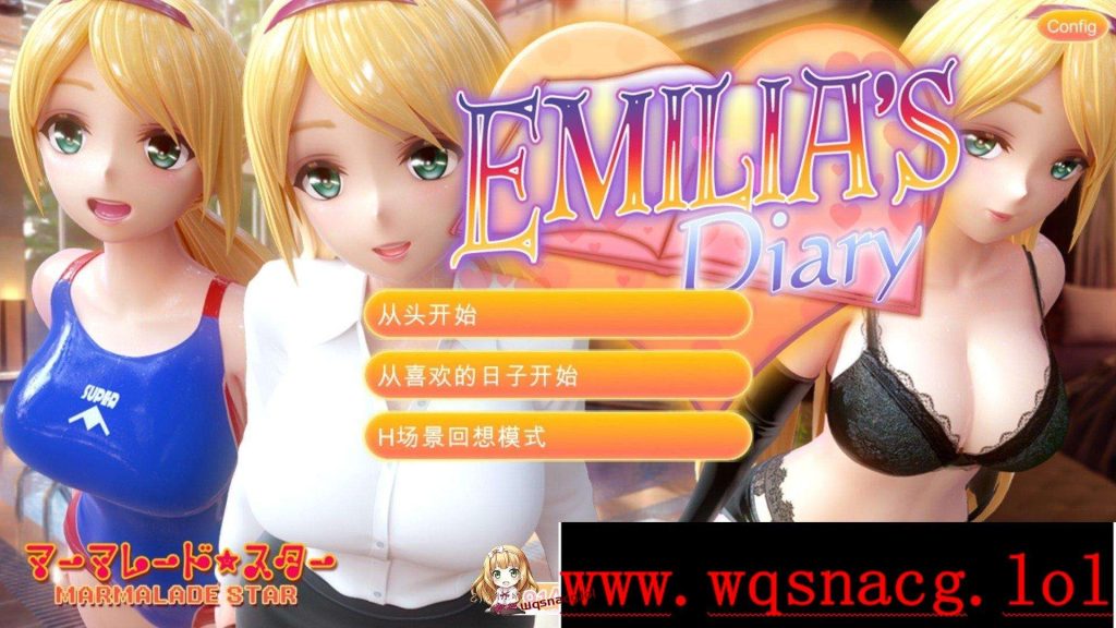 图片[1]-[3D同人/SLG/全动态]艾米莉娅的日记 Emilia’s Diary官方中文版★兔女郎6.2G游戏中文版下载|无需安装解压即玩-兔游宝库